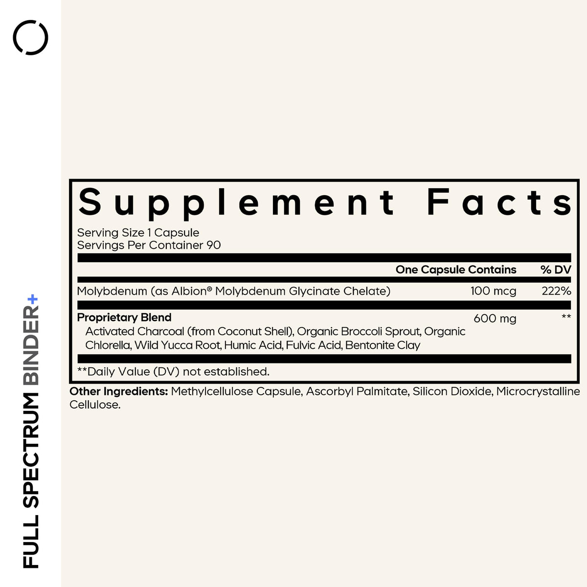Buy supplements Codeage Binder + Systemic Binder Supplement - Activated Charcoal Pills, Bentonite Clay Mineral Powder, Fulvic & Humic Acids, Molybdenum, Carbon Forms - 90 Capsules - Vitaza UK Supplements UK