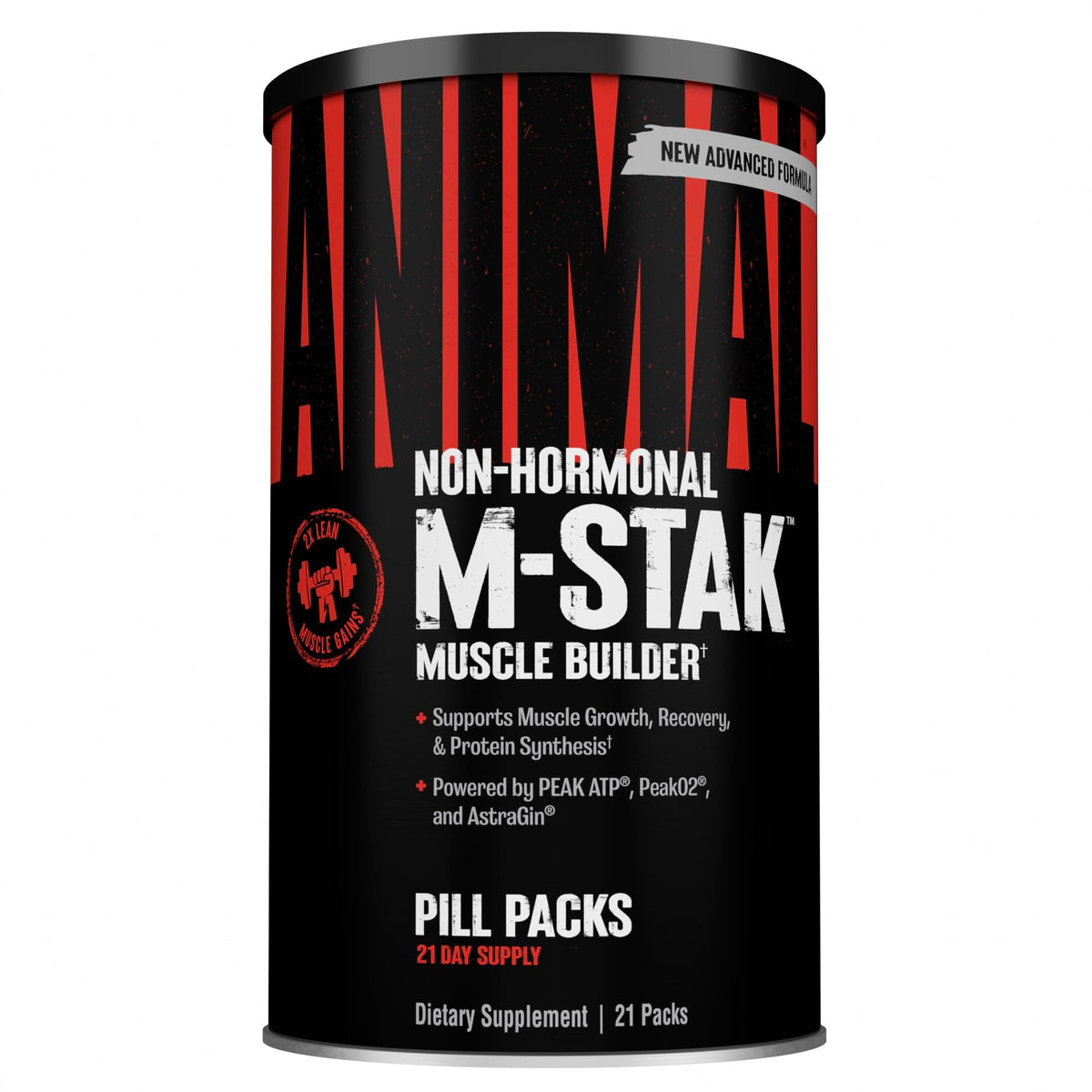 Buy supplements Animal M-Stak - Muscle Builder and Anabolic Mass Gainer Supplement for Bodybuilding - Lean Muscle Growth, Amino Complex and Pre Workout Energy, 21 Packs - Vitaza UK Supplements UK