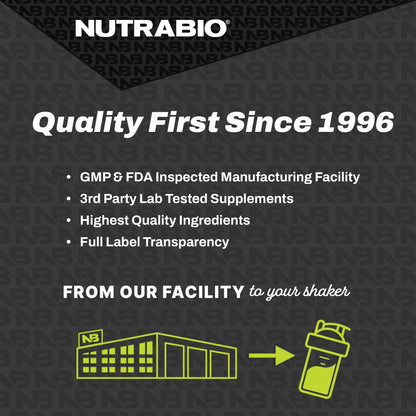 NutraBio PRE Workout V5 - (Cherry Limeade)
