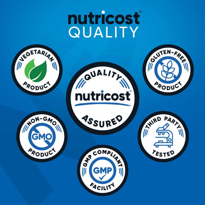 Buy supplements Nutricost Pre-X Xtreme Pre-Workout Complex Powder, Fruit Punch, 60 Servings, Vegetarian, Non-GMO and Gluten Free - Vitaza UK Supplements UK
