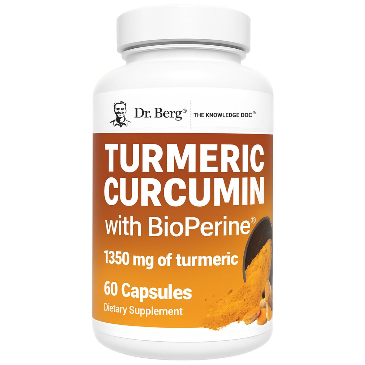 Buy supplements Dr. Berg (Only 2 Per Day) Turmeric Supplement with Black Pepper (BioPerine) - 1350 mg Turmeric Curcumin Supplement with 95% Curcuminoids – Turmeric Curcumin with Black Pepper – 60 Turmeric Capsules - Vitaza UK Supplements UK