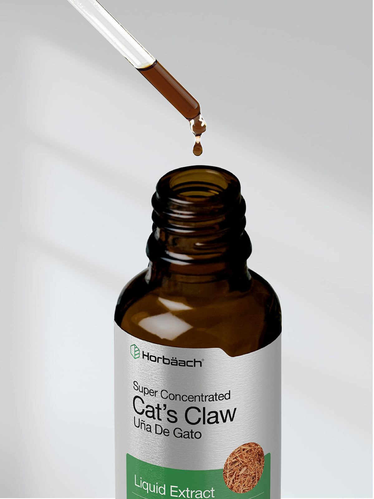 Cats Claw Herb Extract Tincture | 2 Fl Oz | Alcohol Free | Vegetarian, Non-GMO, Gluten HorbäachBuy Supplements Australia