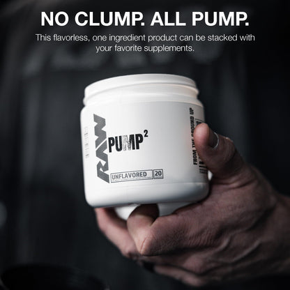 Buy supplements RAW Pump2 Pre Workout | Glycerol Pump Pre Workout Supplement, Pair Pump Supplement for Best Results Or Any Preworkout Powder | Enhanced Hydratio - Vitaza UK Supplements UK
