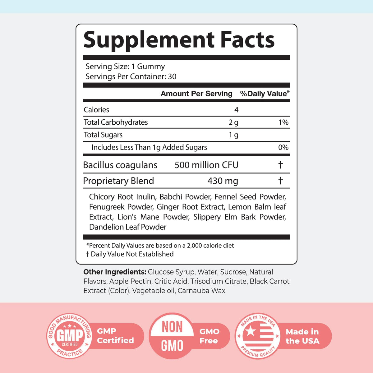 Buy supplements Nature’s NutriWave PrimeBiome Probiotic Gummies – Plant-Based Blend with Inulin, Lion’s Mane, Ginger & More– Non-GMO, No Stimulants, GMP Certified - Vitaza UK Supplements UK