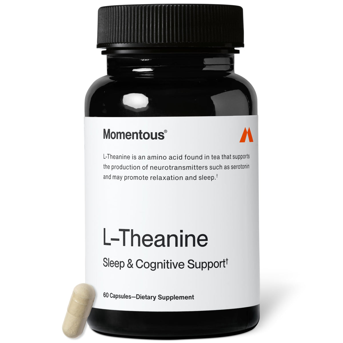 Buy supplements Momentous L-Theanine Supplement - 200 mg Capsules to Promote Relaxation & Focus - NSF Certified for Sport - Vitaza UK Supplements UK