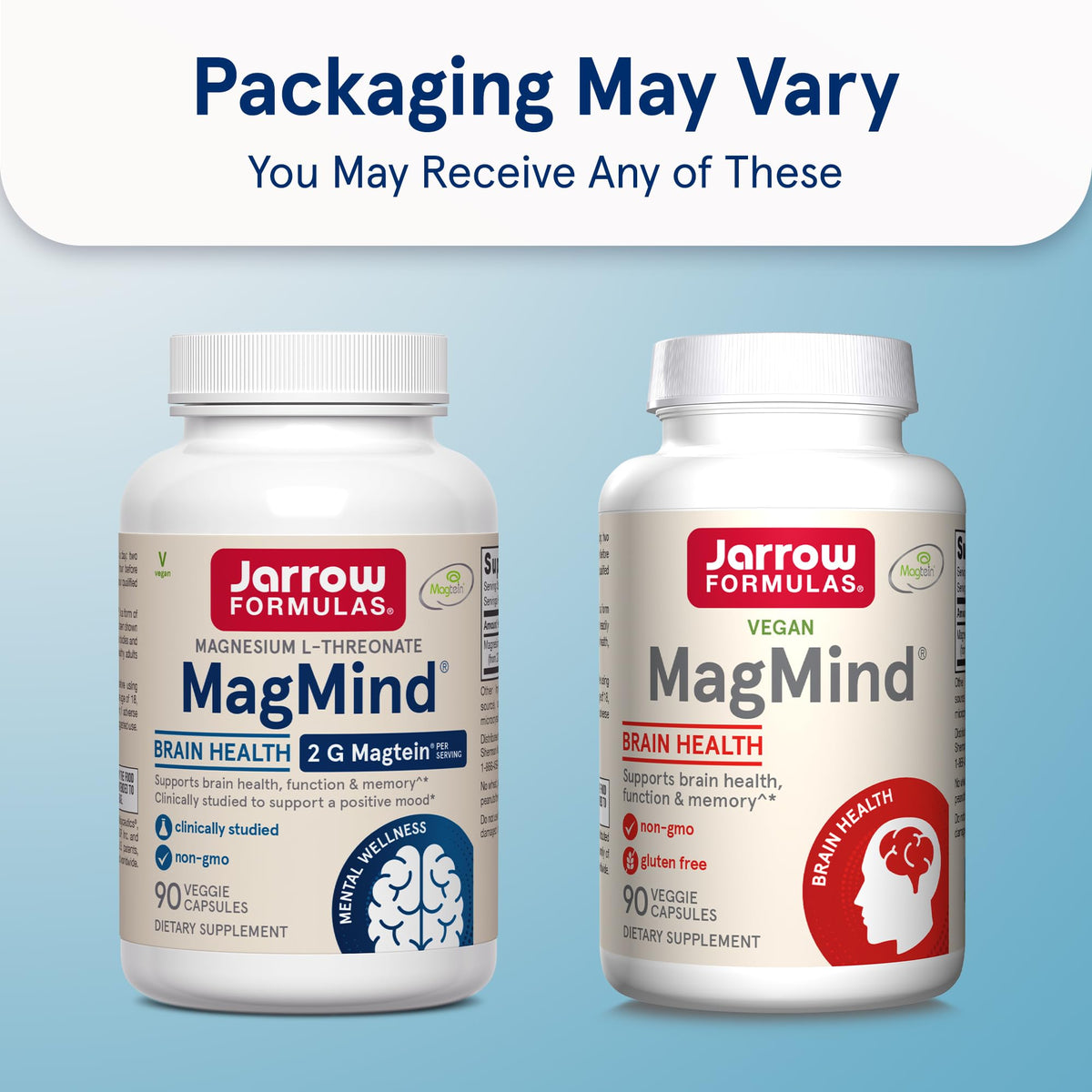 Buy supplements Jarrow Formulas Magnesium L-Threonate, MagMind Magtein Magnesium Supplement, Supplements for Memory Support, 90 Veggie Capsules - Vitaza UK Supplements UK