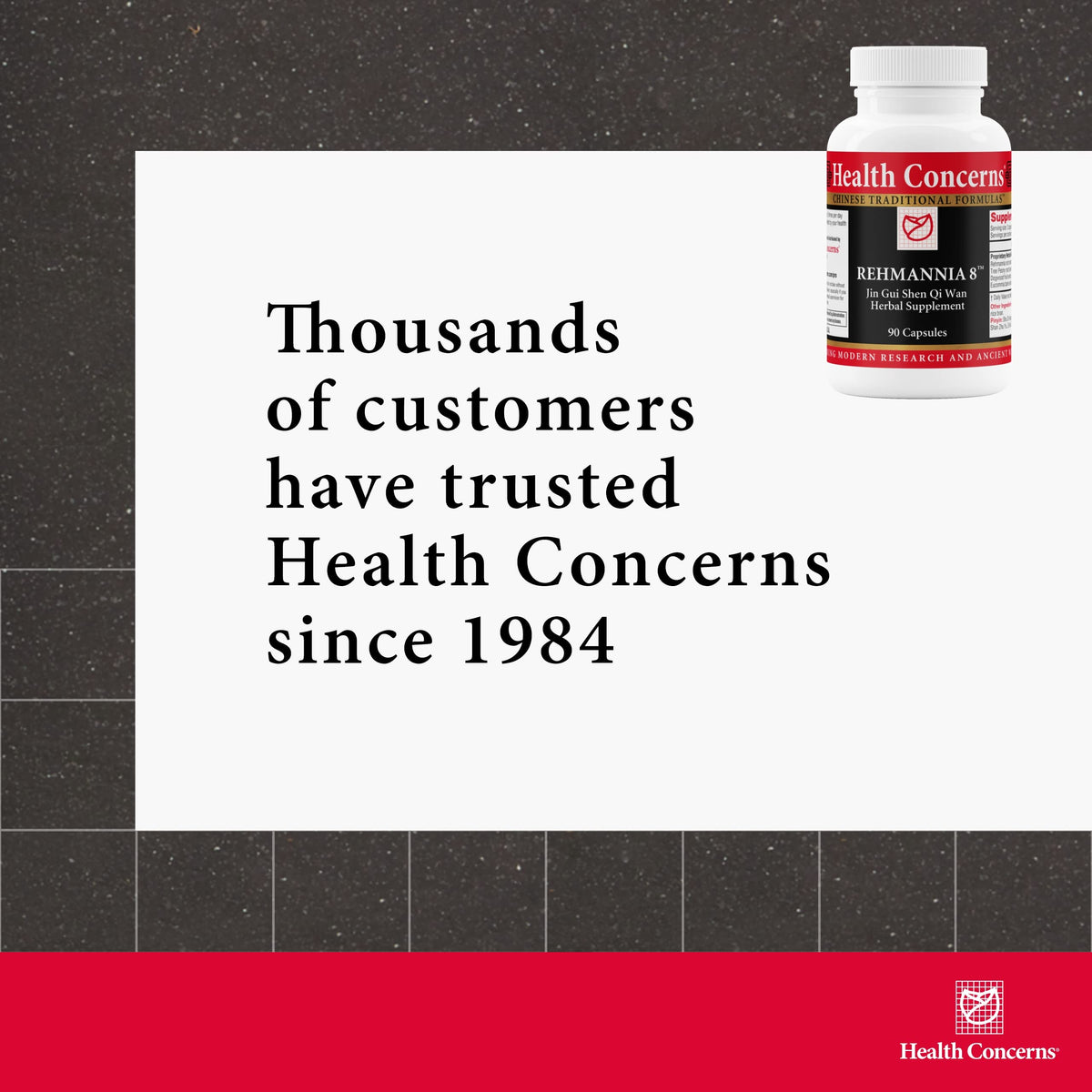 Health Concerns Rehmannia 8 - Back Discomfort & Urinary Tract Health for Women & Men Health ConcernsBuy Supplements Australia