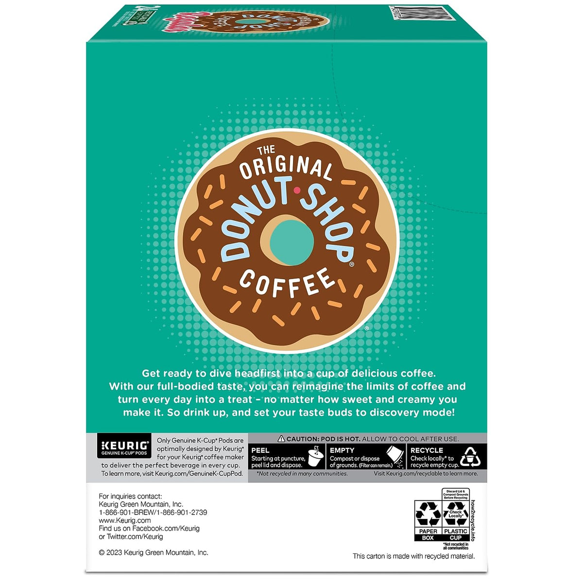 The Original Donut Shop Regular Keurig Single-Serve K-Cup Pods, Medium Roast Coffee The Original Donut ShopBuy Supplements Australia