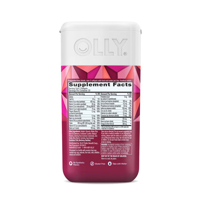 Buy supplements OLLY Ultra Women's Multi Softgels, Overall Health and Immune Support, Omega-3s, Iron, Vitamins A, D, C, E, B12, Daily Multivitamin, 30 Day Supply - 60 Count - Vitaza UK Supplements UK