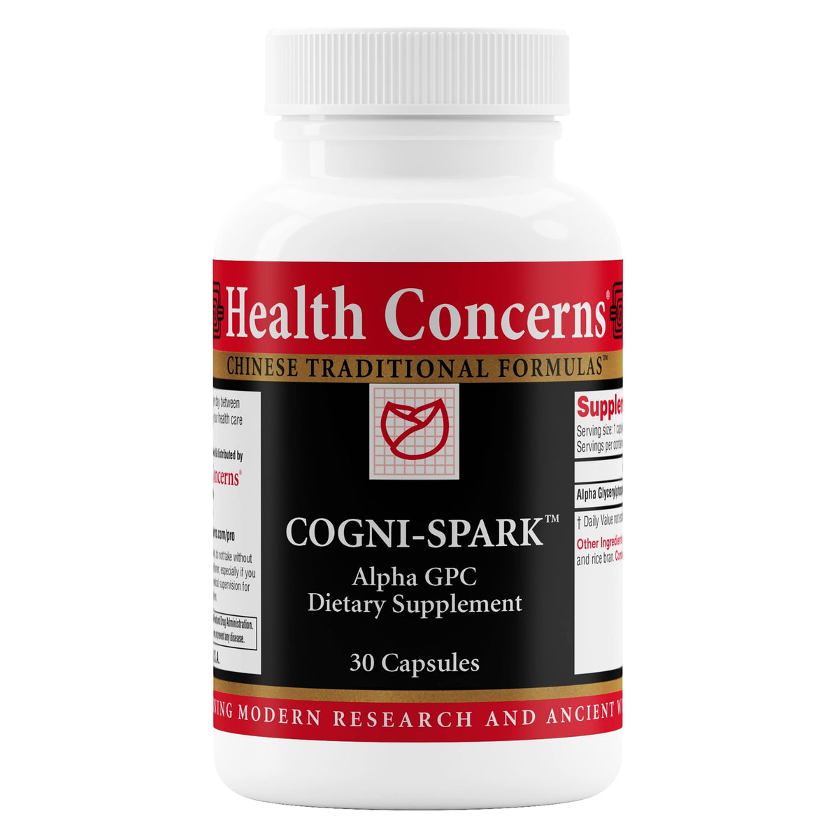 Buy supplements Health Concerns Cogni-Spark – Brain Support for Memory, Focus, and Mental Clarity – Alpha-GPC Choline Supplement for Cognition, Nerve Function & Longevity - Vitaza UK Supplements UK