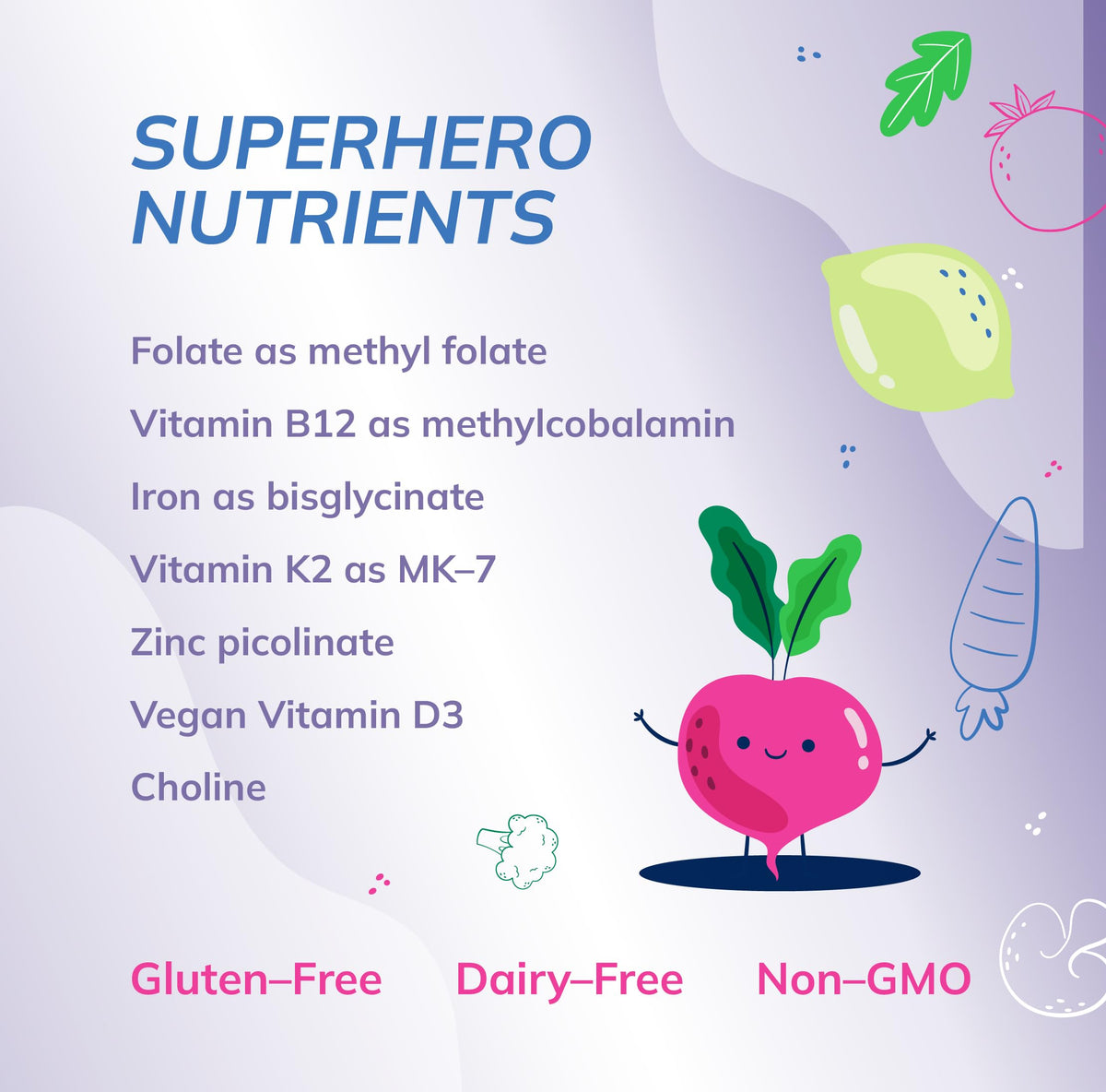 Buy supplements Super Mini-Multi - Children's Multivitamin Swallowable Capsules with Methyl Folate, Methyl B12 and Coenzyme B Vitamins for Growth - Vitaza UK Supplements UK
