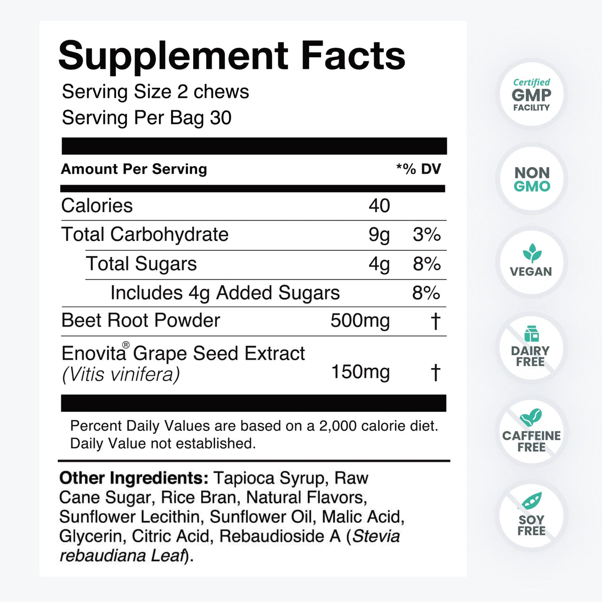 humanN SuperBeets SuperBeets Heart Chews & Memory + Focus Chews & Neo40 Daily Bundle