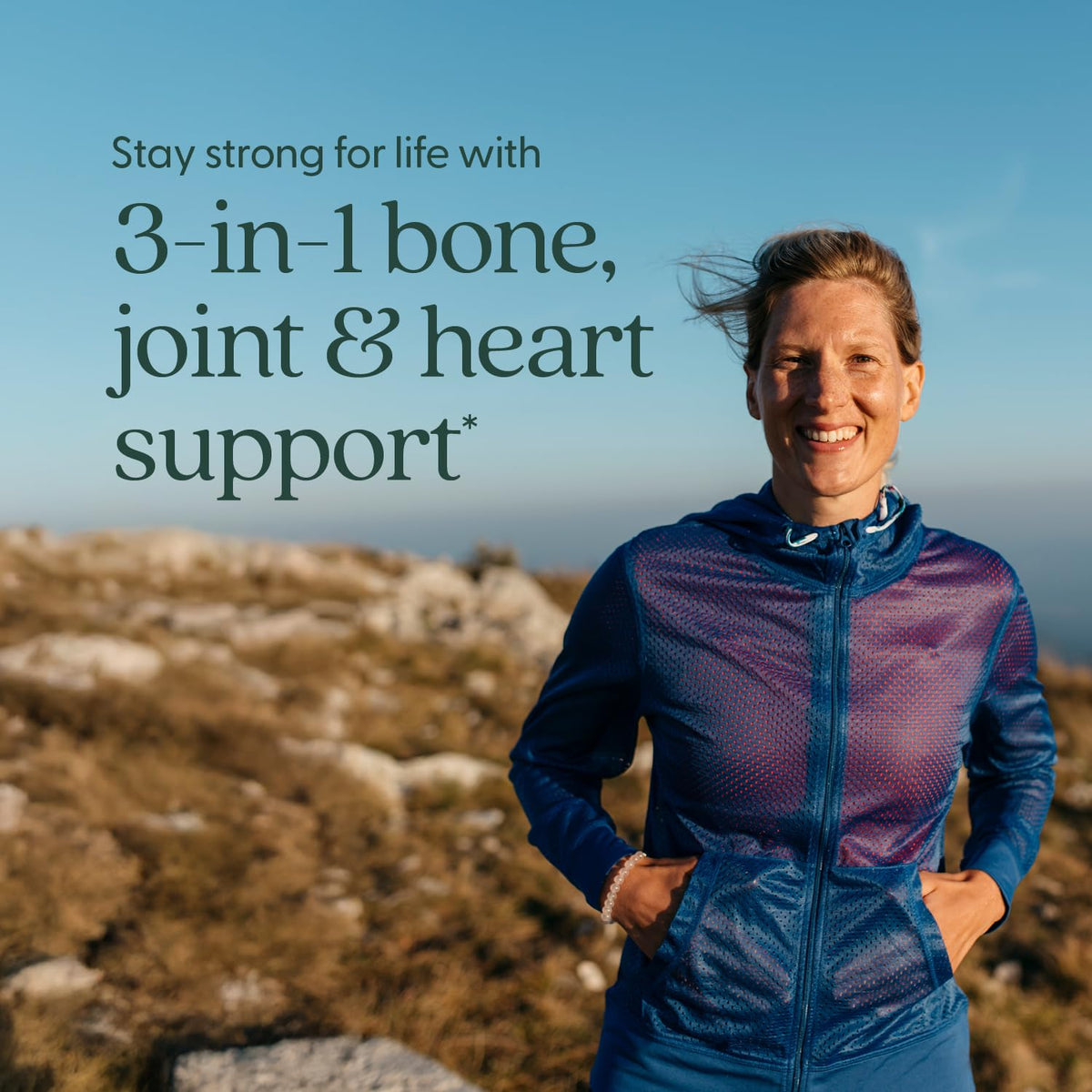 Buy supplements New Chapter Calcium Supplement - Bone Strength Plant-Based USDA Organic Calcium with Magnesium, Vitamin D3+K2, for Bone Health & Joint Mobility, Heart Support - Vitaza UK Supplements UK