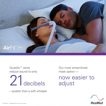 ResMed AirFit P10 Nasal Pillow Replacement Cushion - Medium ResMedBuy Supplements Australia