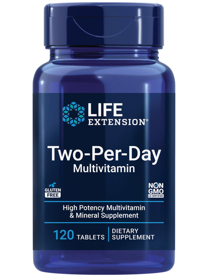 Buy supplements Life Extension Two-Per-Day Multivitamin - Packed with Over 25 Vitamins, Minerals & Extracts -Vitamins B6, C, D - Zinc - Two-Month Supply - Vitaza UK Supplements UK