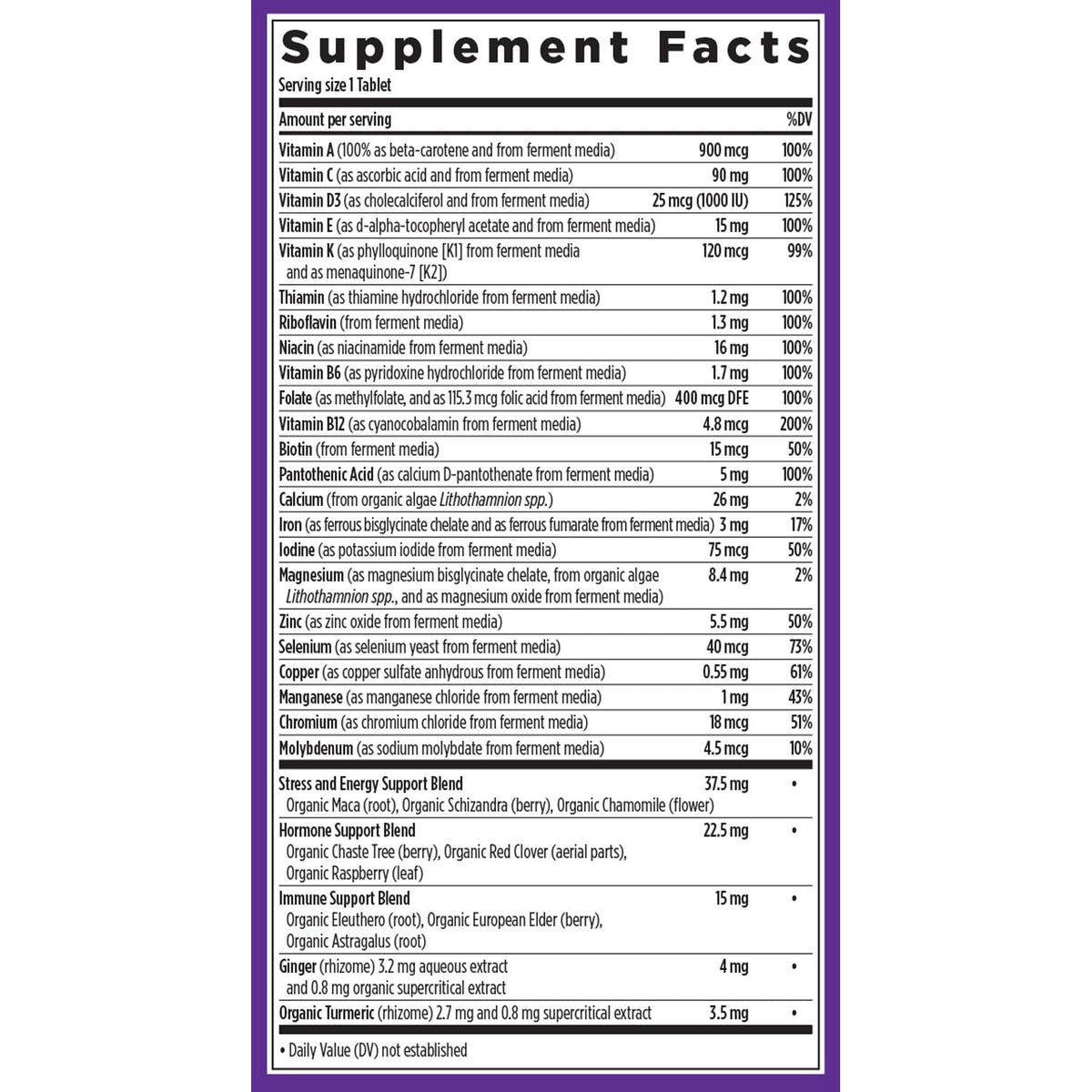 New Chapter Women's Multivitamin for Immune, Beauty + Energy Support with 20+ Nutrients -- Every Woman's One Daily New ChapterBuy Supplements Australia