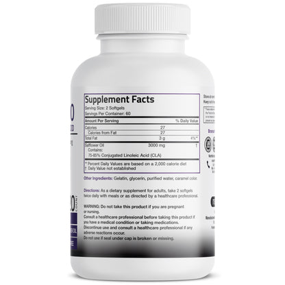 Buy supplements Bronson CLA 3000 Extra High Potency Supports Healthy Weight Management Lean Muscle Mass Non-Stimulating - Vitaza UK Supplements UK
