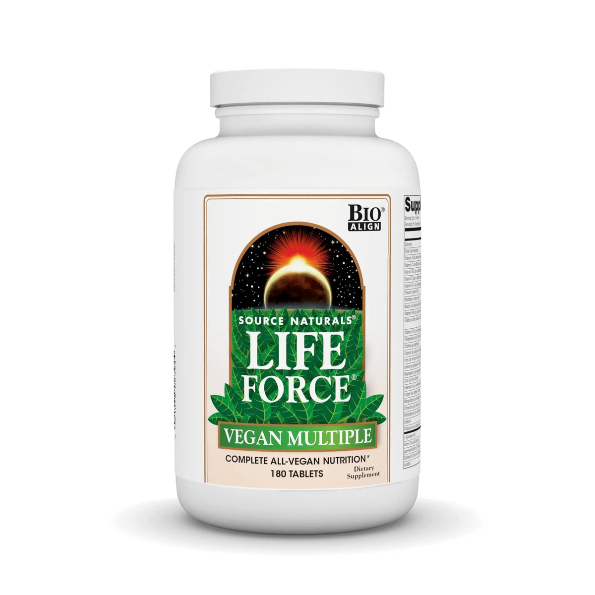 Source Naturals Vegan True Vegan Force Multiple, Advanced Energy Formula for Vegans* - 180 Tablets Source NaturalsBuy Supplements Australia