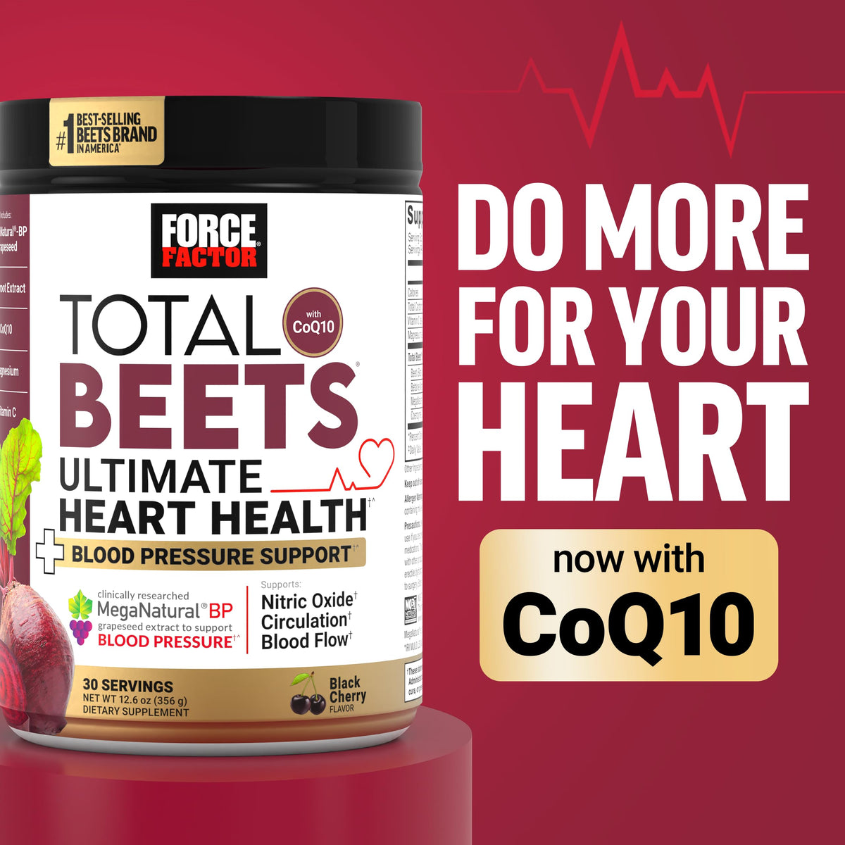 Buy supplements Force Factor Total Beets Drink Mix Superfood Powder with Nitrates to Support Circulation, Blood Flow, Nitric Oxide, Energy, Endurance, and Stamina - Vitaza UK Supplements UK