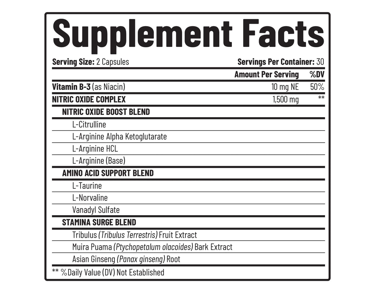Snap Supplements Nitric Oxide + Testo Booster (2 Products)