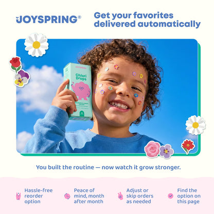 Buy supplements JoySpring LingoLeap – Liquid Kids Formula with Zeolite Clinoptilolite, Methylated B12 & Vitamin D3 | Gentle Daily Support for Kids’ Wellness - Vitaza UK Supplements UK