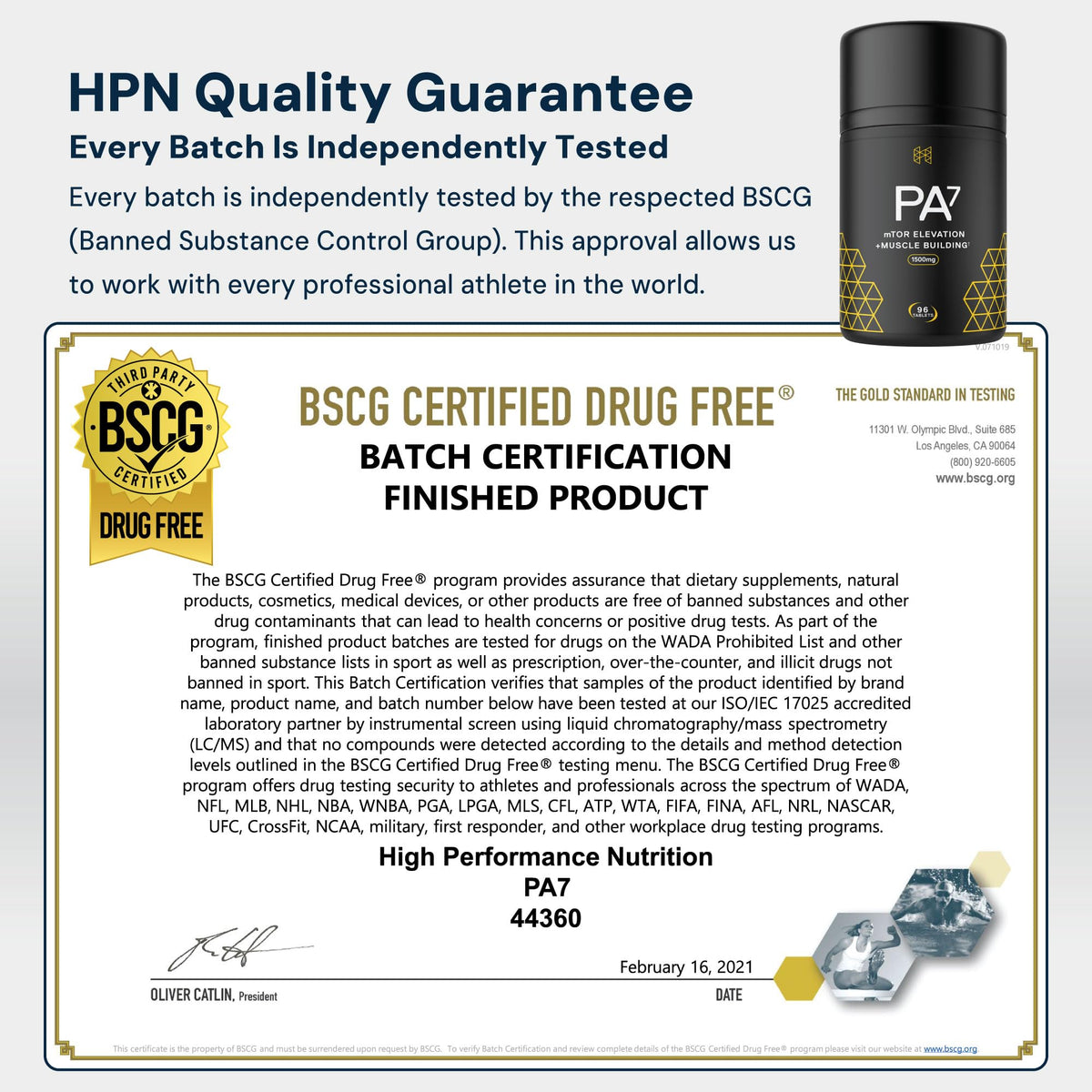 Buy supplements HPN PA(7) Phosphatidic Acid Muscle Builder Top Natural Muscle Builder - Boost mTOR | Build Mass and Strength from Your Workout | 30 Day Supply - Vitaza UK Supplements UK