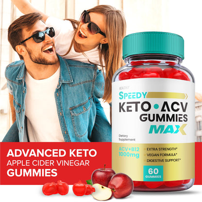 (5 Pack) Speedy Keto ACV Gummies Maximum Strength, Speedy Keto Plus ACV Gummies HealthlyBuy Supplements Australia