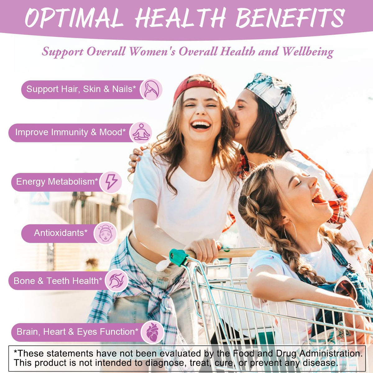 Buy supplements Totaria Sugar Free Multivitamin Gummies for Women 14+ w/Iron, Inositol, Folate, Biotin, Womens Daily Multivitamin Gummy w/Vitamin A, C, B, D3, K2, for Hair, Skin, Vitaza UK Supplements UK