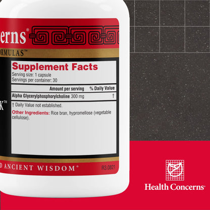 Buy supplements Health Concerns Cogni-Spark – Brain Support for Memory, Focus, and Mental Clarity – Alpha-GPC Choline Supplement for Cognition, Nerve Function & Longevity - Vitaza UK Supplements UK