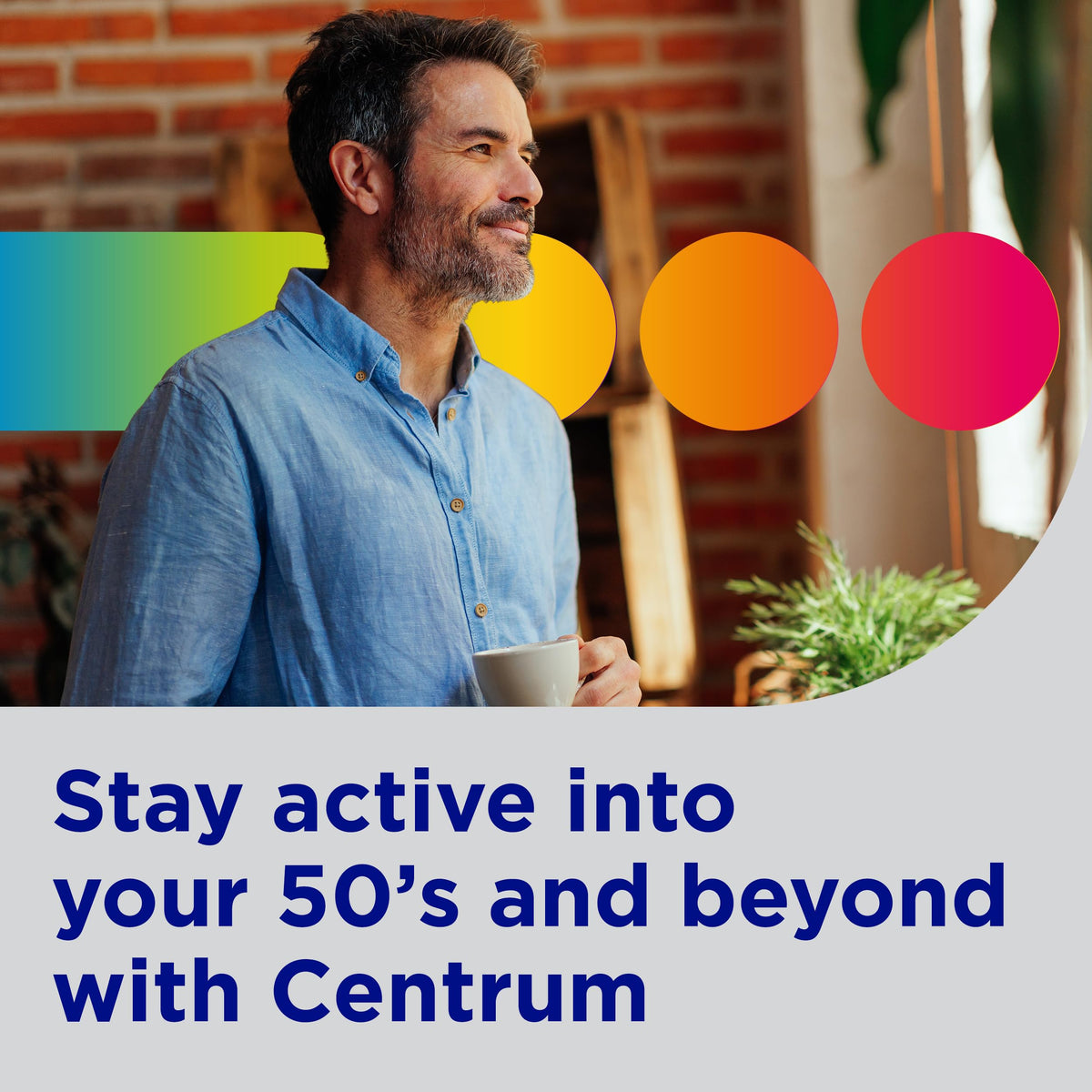 Buy supplements Centrum Minis Silver Multivitamin for Men 50 Plus, Multivitamin/Multimineral Supplement, Vitamin D3, B-Vitamins and Zinc, Non-GMO Ingredients, Supports Memory - Vitaza UK Supplements UK