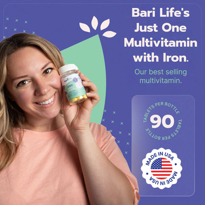 Buy supplements Just One - Once Daily Bariatric Multivitamin with Iron (30) - Vitaza UK Supplements UK