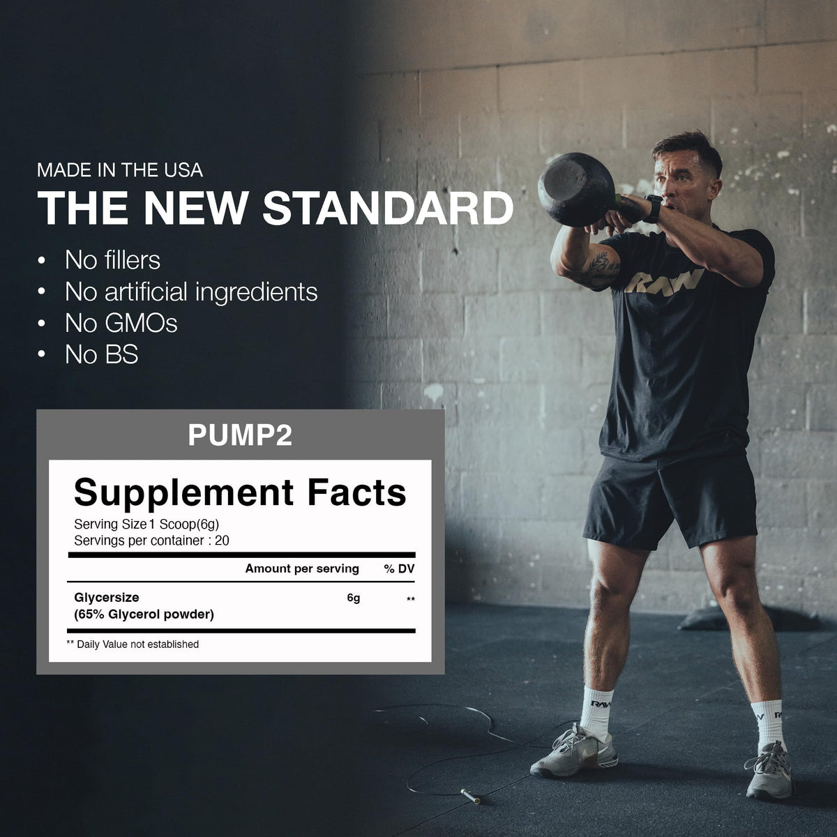 Buy supplements RAW Pump2 Pre Workout | Glycerol Pump Pre Workout Supplement, Pair Pump Supplement for Best Results Or Any Preworkout Powder | Enhanced Hydratio - Vitaza UK Supplements UK
