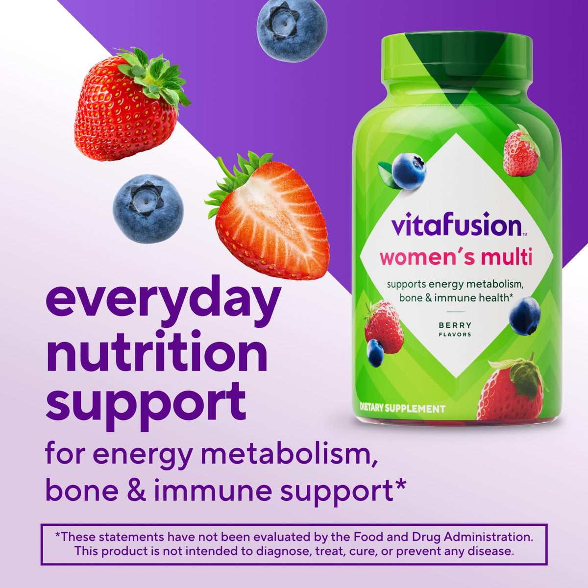 Buy supplements Vitafusion Adult Gummy Vitamins for Women, 120 Count - Vitaza UK Supplements UK
