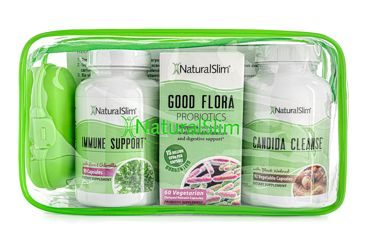 NaturalSlim Candiseptic Kit Capsules – Formulated by Frank Suarez (1 Pack) NaturalSlimBuy Supplements Australia