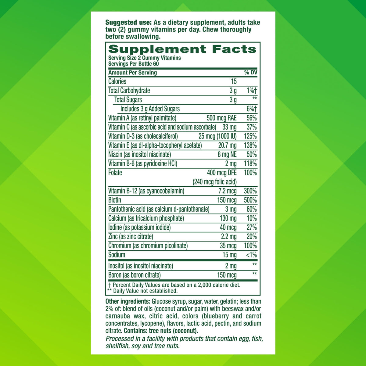 Buy supplements Vitafusion Adult Gummy Vitamins for Women, 120 Count - Vitaza UK Supplements UK