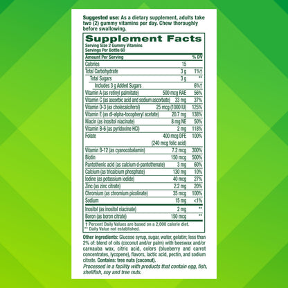 Buy supplements Vitafusion Adult Gummy Vitamins for Women, 120 Count - Vitaza UK Supplements UK