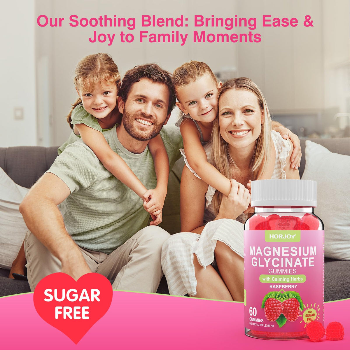 Buy supplements Magnesium Glycinate Gummies 600mg, Sugar Free Magnesium Gummies for Adults with Ashwagandha, Lemon Balm & GABA for Sleep - Vitaza UK Supplements UK