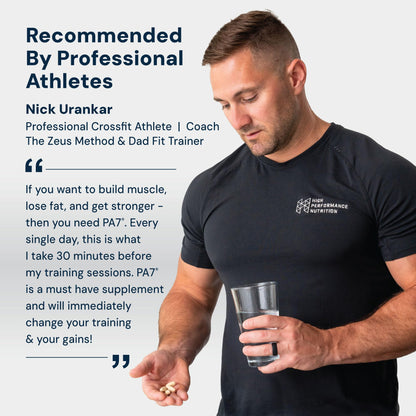 Buy supplements HPN PA(7) Phosphatidic Acid Muscle Builder Top Natural Muscle Builder - Boost mTOR | Build Mass and Strength from Your Workout | 30 Day Supply - Vitaza UK Supplements UK