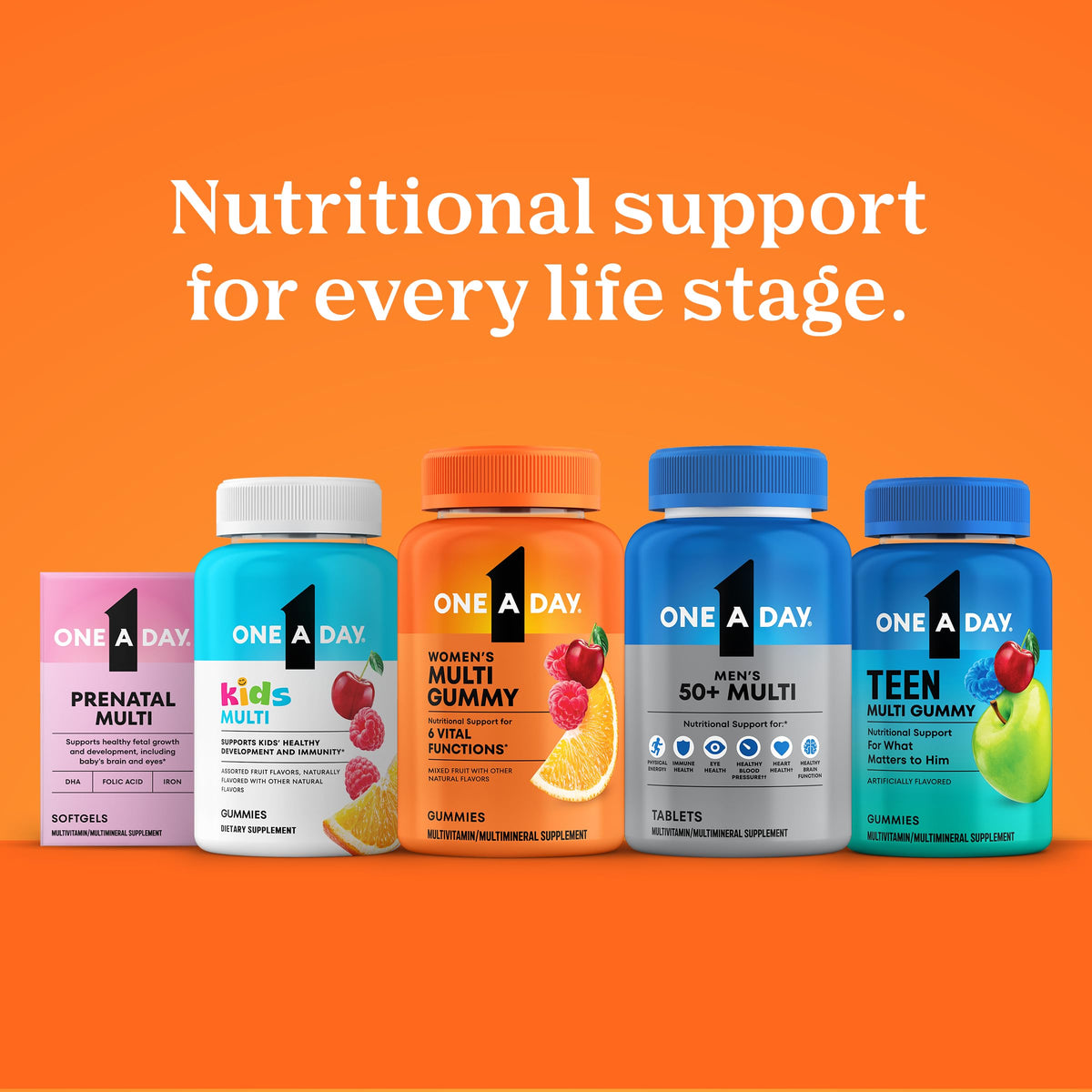 Buy supplements One A Day Men’s 50+ Healthy Advantage Multivitamin, Multivitamin for Men with Vitamins A, C, E, B6, B12, Calcium and Vitamin D, Tablet, 200 Count (Pack of 1) - Vitaza UK Supplements UK