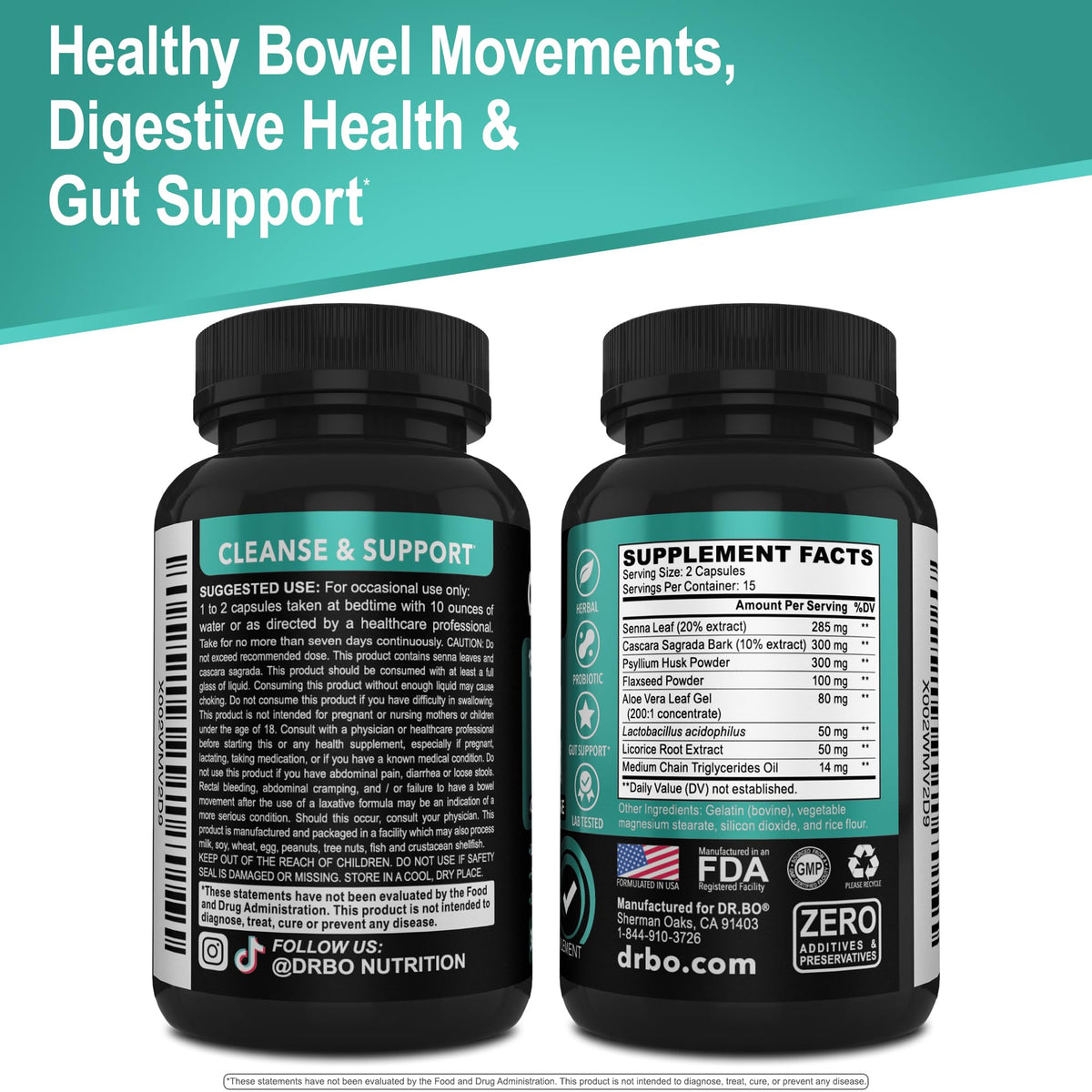 Buy supplements Colon Cleanser Detox for Weight Flush - 15 Day Intestinal Cleanse Pills & Probiotic - Fast Natural Laxative for Constipation Relief - Bowel Movement Supplements for Stomach Bloating, Gut Loss Support - Vitaza UK Supplements UK