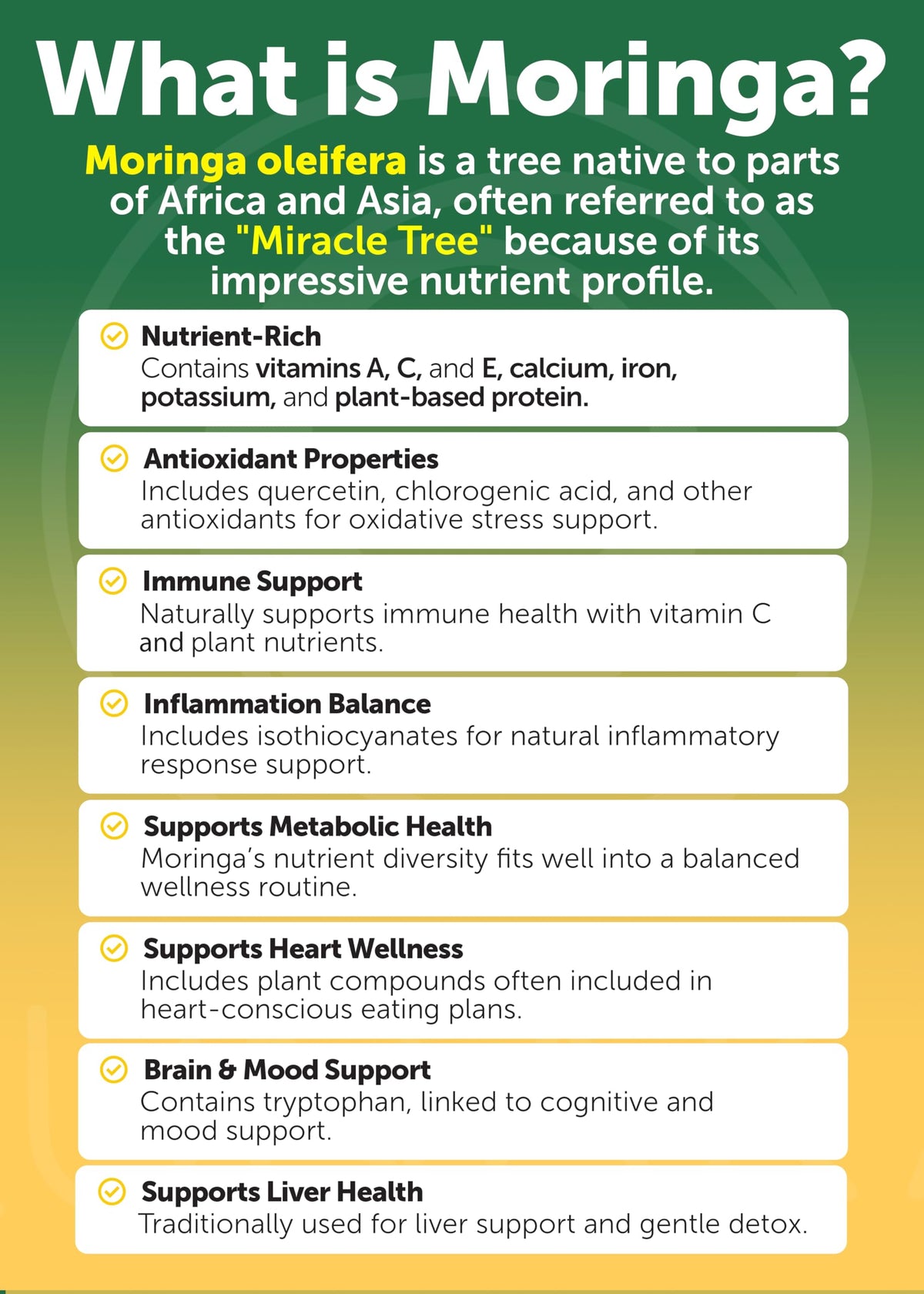 Buy supplements Lunakai USA Made Pure Moringa Capsules – Advanced Moringa Leaf Extract Supplement with Ashwagandha, Boswellia - Vitaza UK Supplements UK