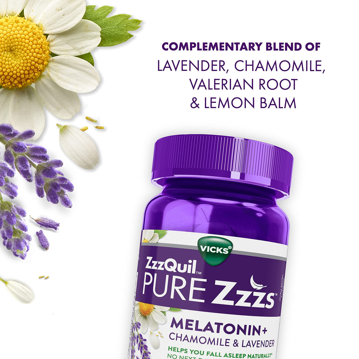 ZzzQuil PURE Zzzs Melatonin Sleep Aid Gummies, Helps You Fall Asleep ZzzQuilBuy Supplements Australia