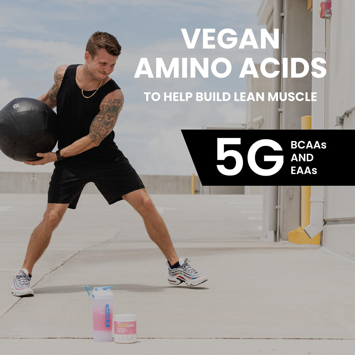 Buy supplements RSP NUTRITION AminoLean Pre Workout Powder, Amino Energy & Weight Management with Vegan BCAA Amino Acids, Natural Caffeine, Preworkout Boost for Men & Women, 30 Serv, Pink Lemonade… - Vitaza UK Supplements UK