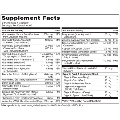 Buy supplements NATURELO Mens Multivitamins - One Daily Multivitamin for Men with Vitamins, Minerals & Organic Whole Foods, Boost Energy & Health, Vitaza UK Supplements UK