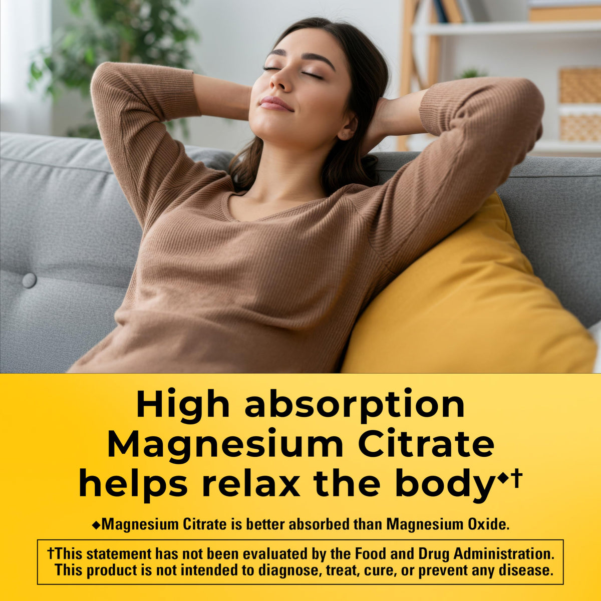 Buy supplements Nature Made High Absorption Magnesium Citrate 200 mg per serving, Magnesium Supplement for Muscle, Nerve, Bone and Heart Support - Vitaza UK Supplements UK