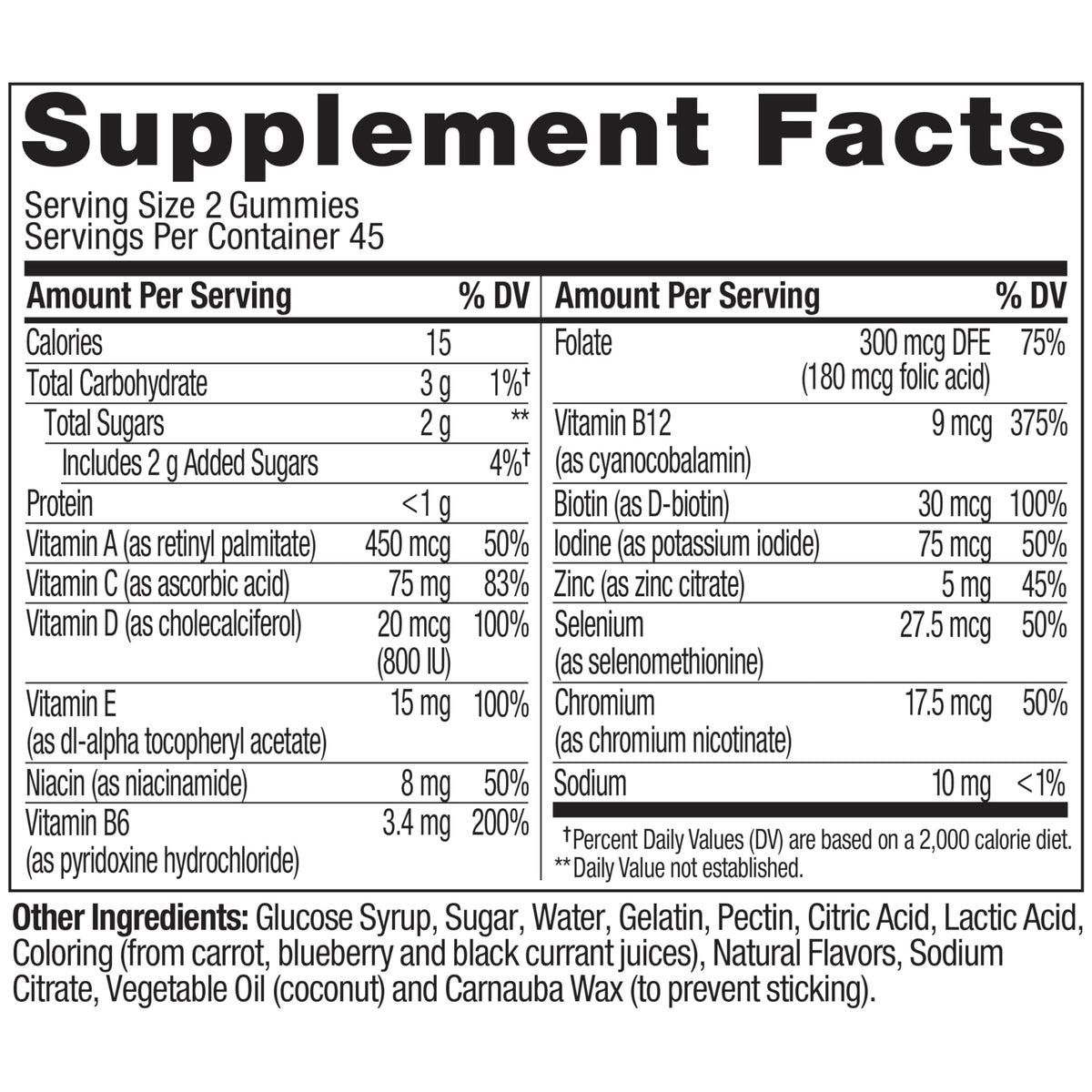 Buy supplements OLLY Men's Multivitamin Gummy, Vitamins A, C, D, E, B, Zinc, Blackberry Flavor, 45 Day Supply - 90 Count - Vitaza UK Supplements UK