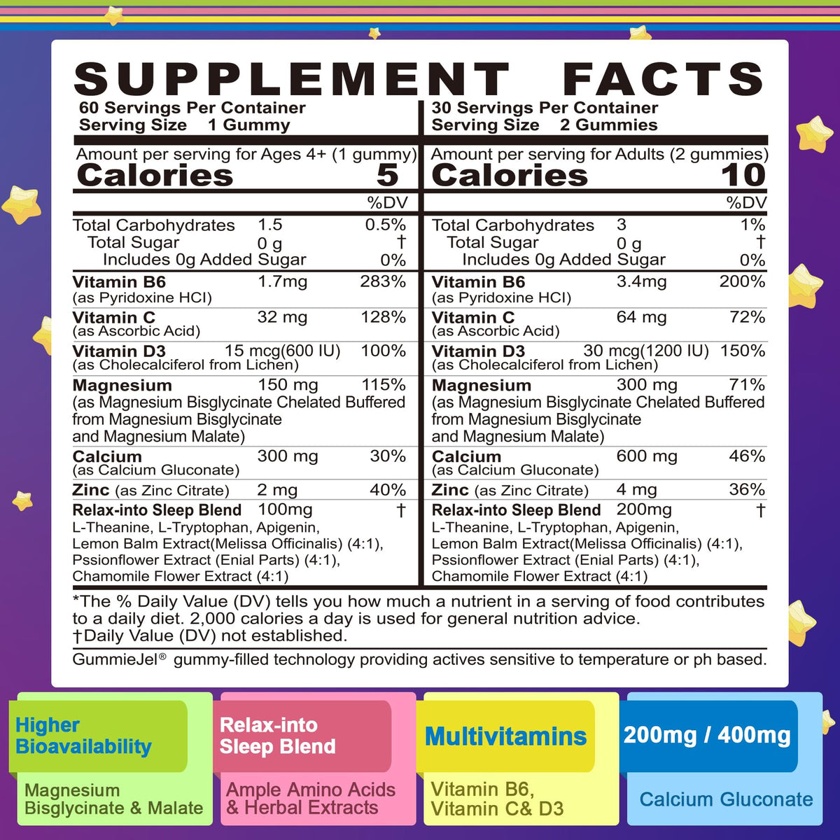 Buy supplements Neviss Magnesium Glycinate + Calcium Filled Gummies for Adults and Kids 4+, Kids Sleep Gummies Melatonin Free, Sugar Free Magnesium Supplement with B6 D3, Vitaza UK Supplements UK