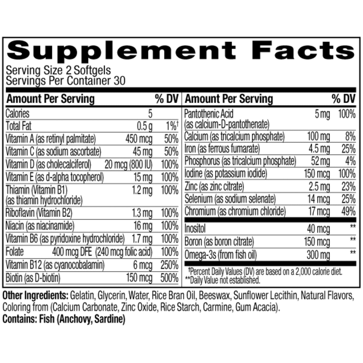 Buy supplements OLLY Ultra Women's Multi Softgels, Overall Health and Immune Support, Omega-3s, Iron, Vitamins A, D, C, E, B12, Daily Multivitamin, 30 Day Supply - 60 Count - Vitaza UK Supplements UK