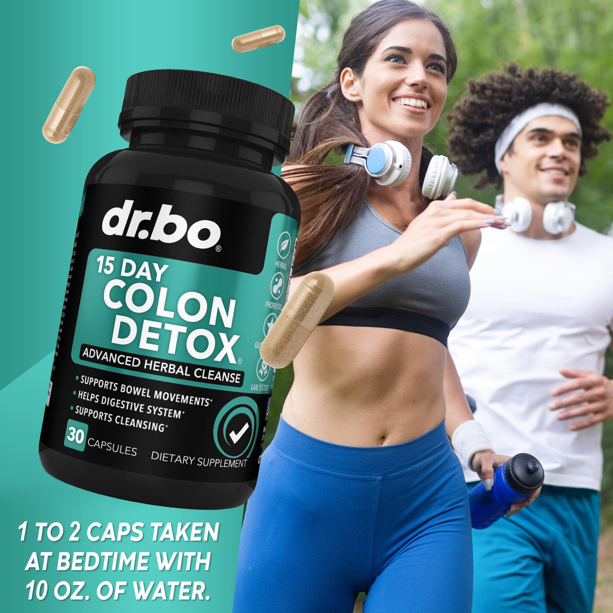 Buy supplements Colon Cleanser Detox for Weight Flush - 15 Day Intestinal Cleanse Pills & Probiotic - Fast Natural Laxative for Constipation Relief - Bowel Movement Supplements for Stomach Bloating, Gut Loss Support - Vitaza UK Supplements UK