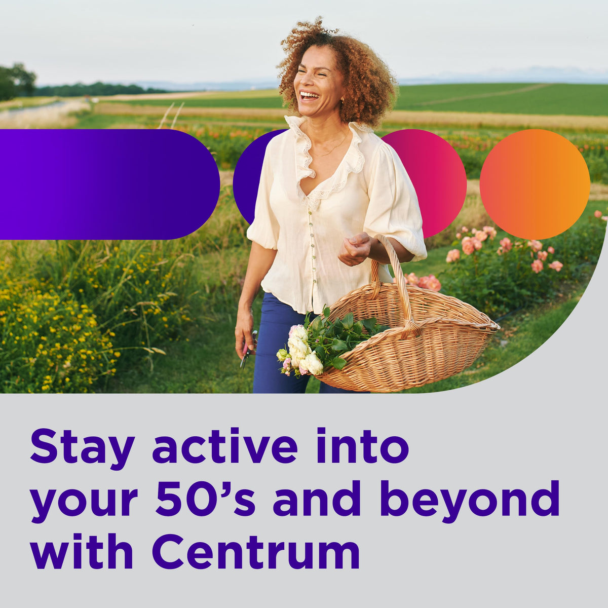 Buy supplements Centrum Minis Silver Women's Multivitamin for Women 50 Plus, Multimineral Supplement with Vitamin D3, B Vitamins, Non-GMO Ingredients - Vitaza UK Supplements UK